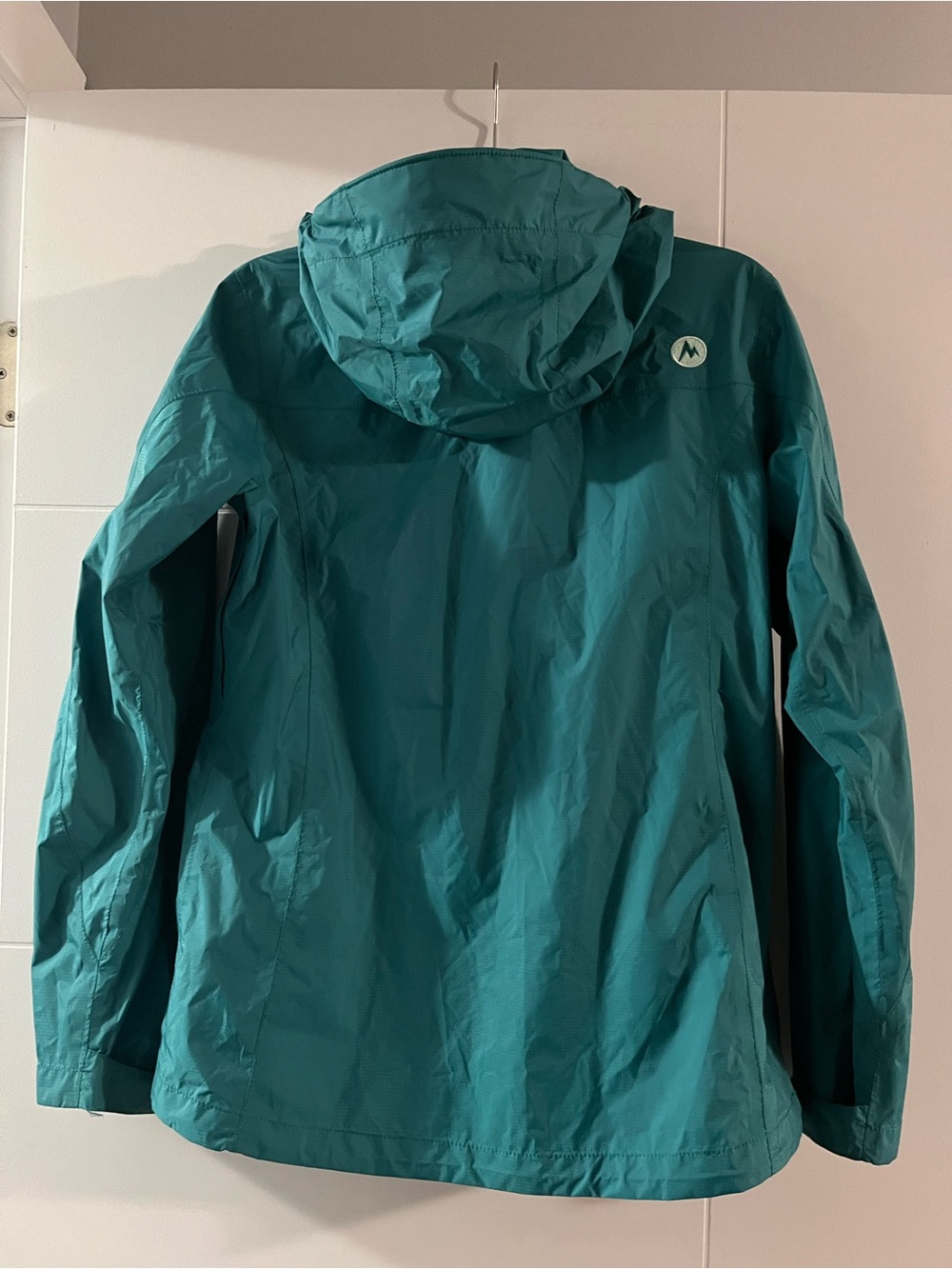 Marmot Dark Teal Hooded Shell Jacket - Picture 7 of 12